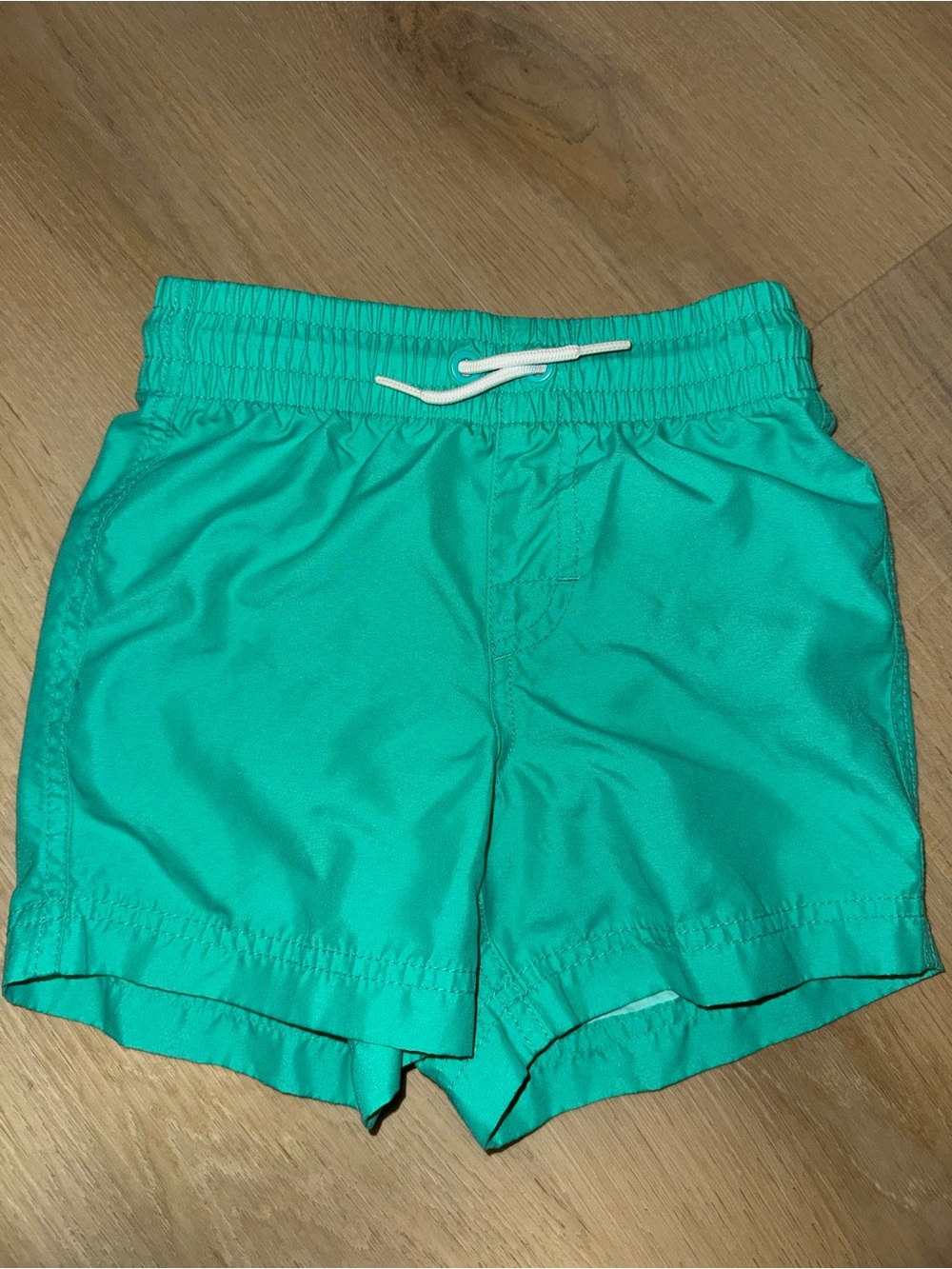 Old Navy Teal Pull‑Tie Swim Shorts